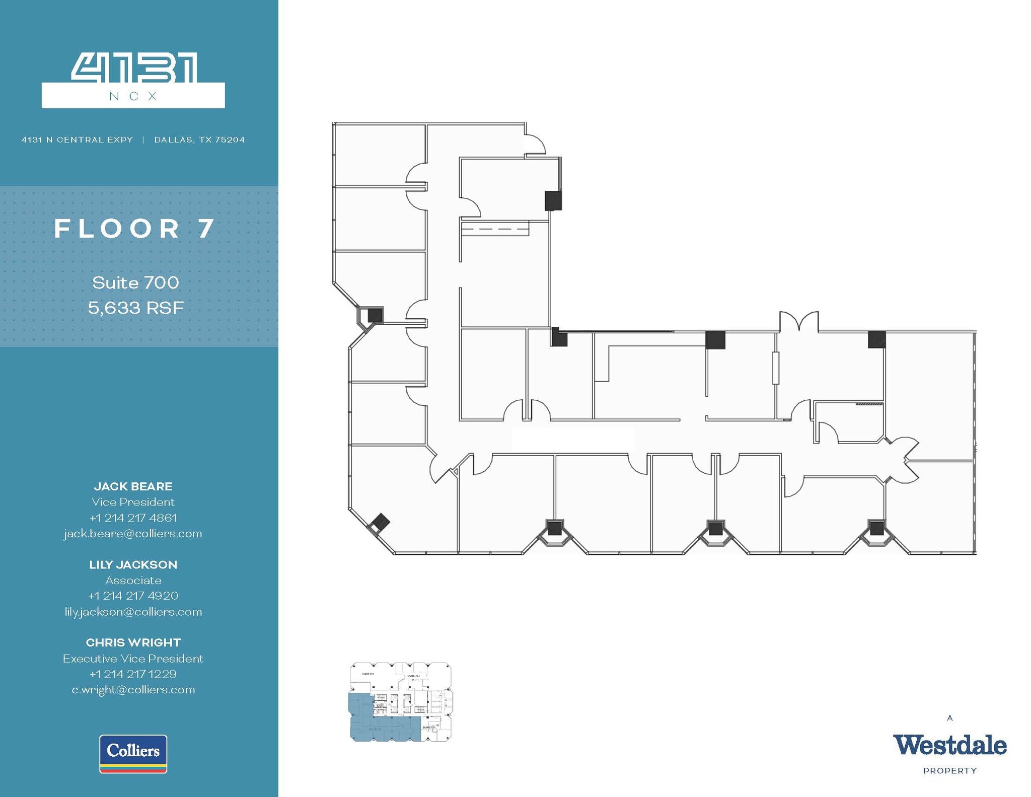 4131 N Central Expy, Dallas, TX for lease Floor Plan- Image 1 of 1