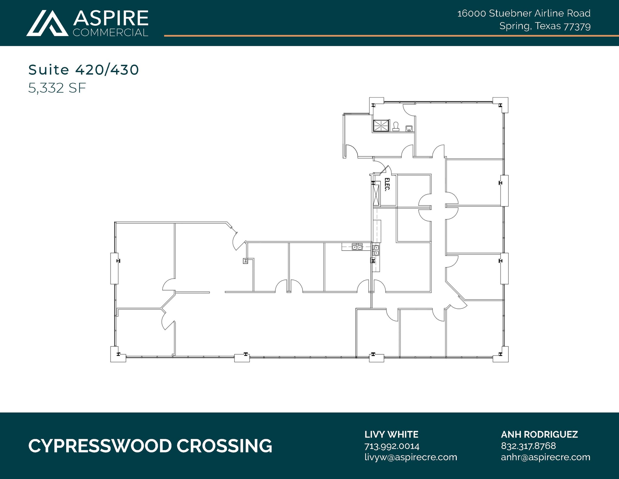 16000 Stuebner Airline Rd, Spring, TX for lease Floor Plan- Image 1 of 3