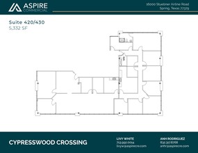 16000 Stuebner Airline Rd, Spring, TX for lease Floor Plan- Image 1 of 3