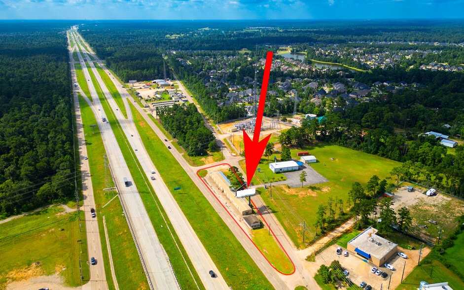 34519 State Highway 249, Pinehurst, TX for lease - Aerial - Image 2 of 12