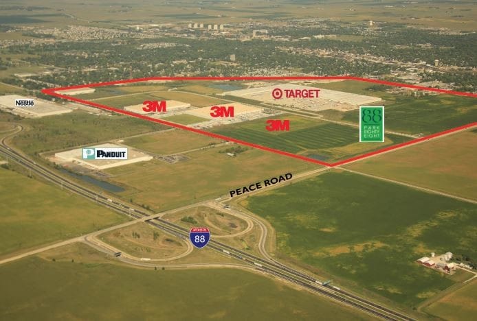 Macom Dr, Dekalb, IL for sale - Aerial - Image 3 of 3