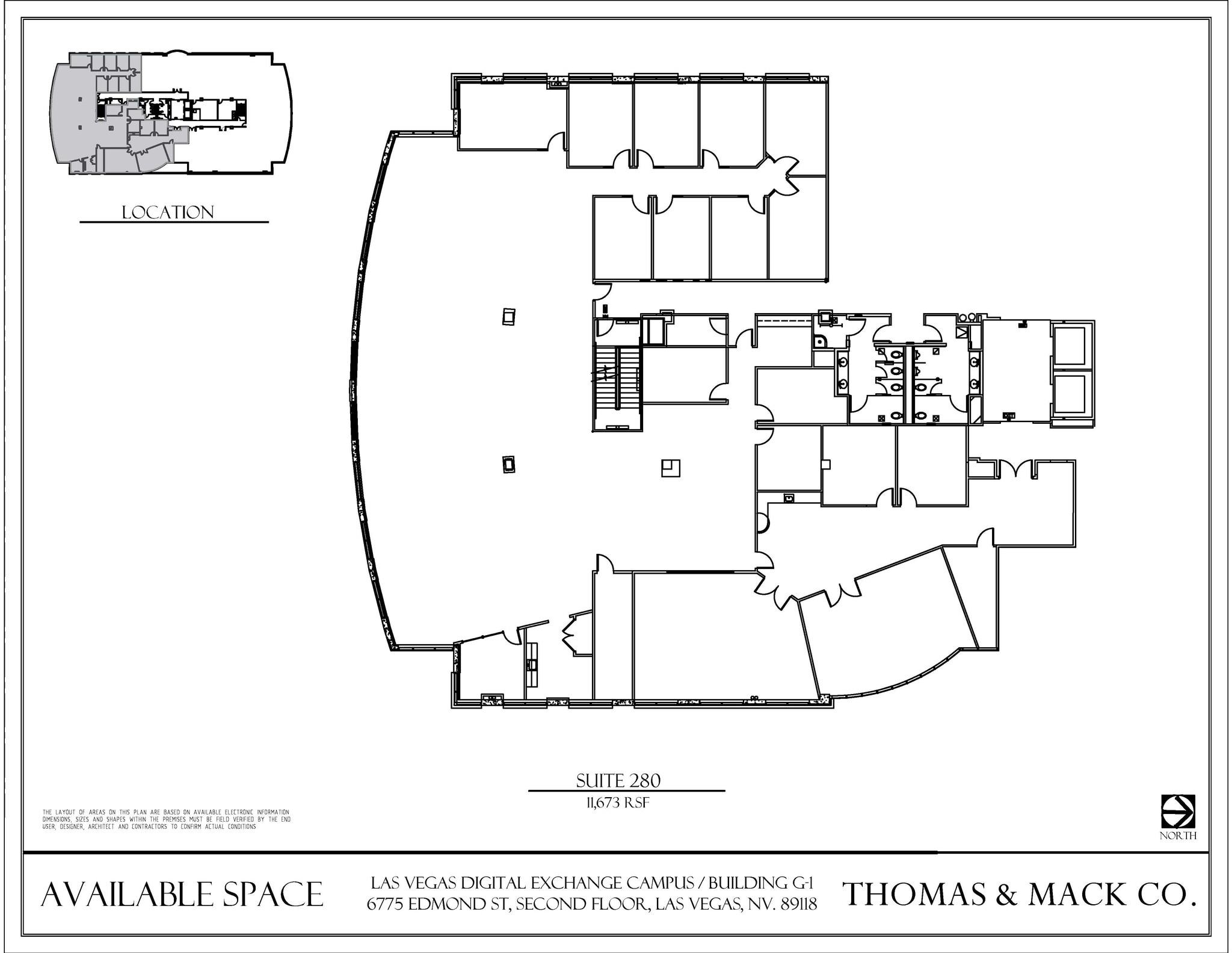 6795 Edmond St, Las Vegas, NV for lease Floor Plan- Image 1 of 1