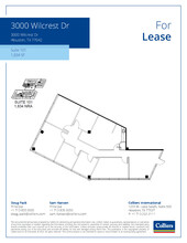 3000 Wilcrest Dr, Houston, TX for lease Floor Plan- Image 1 of 1