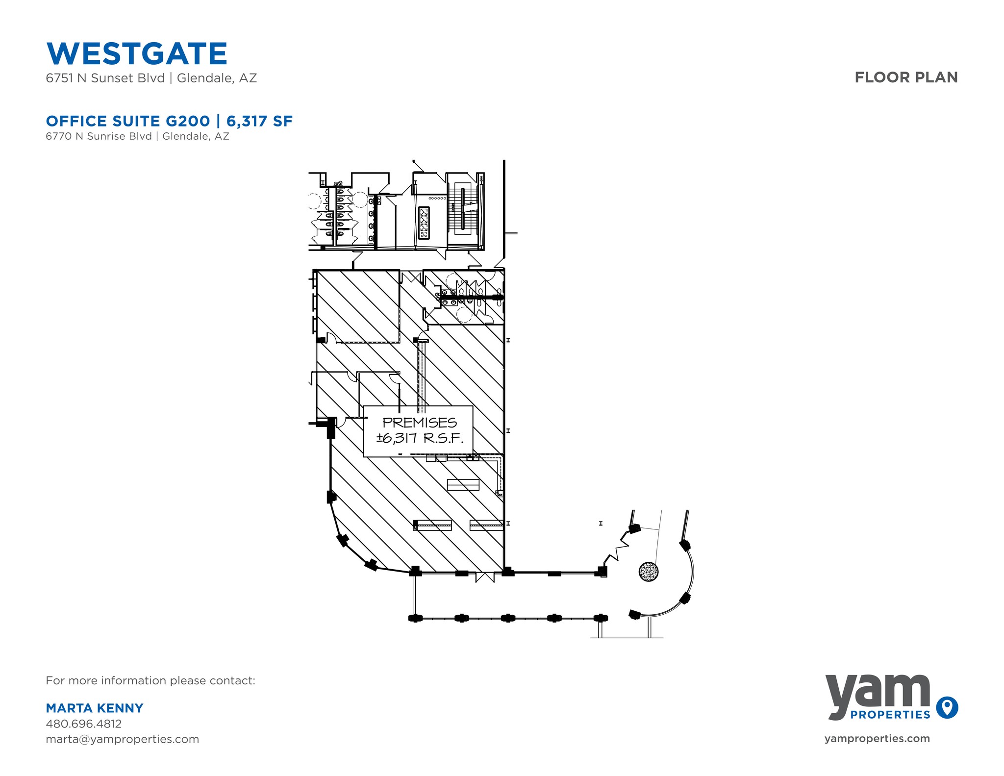 W Glendale Ave, Glendale, AZ for lease Site Plan- Image 1 of 1