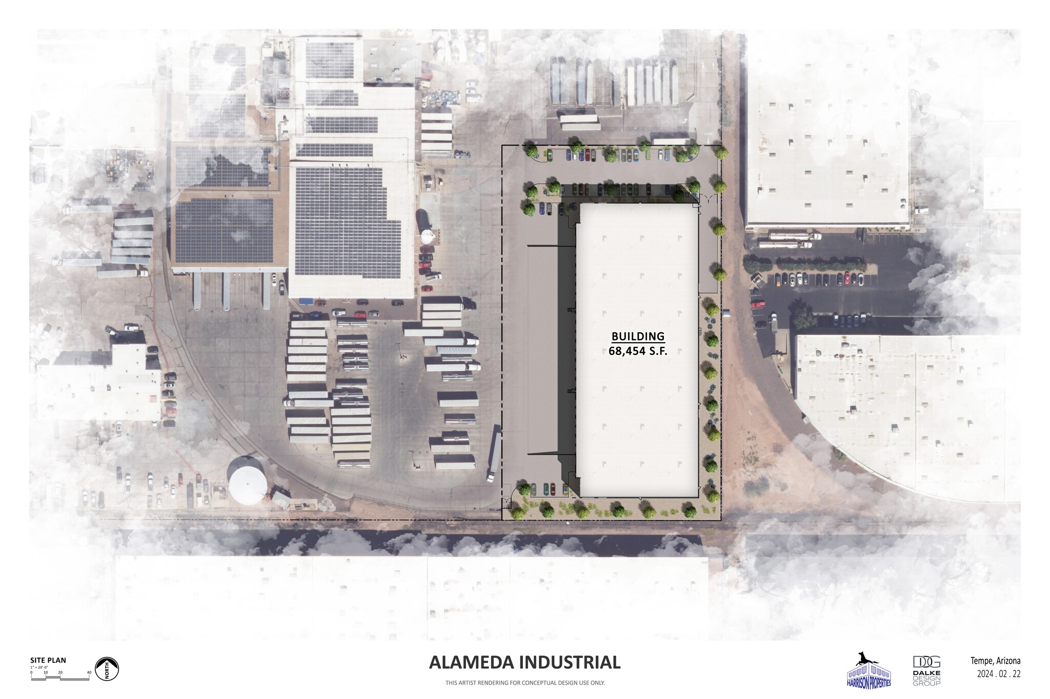 1107 W Alameda Dr, Tempe, AZ for lease Site Plan- Image 1 of 1