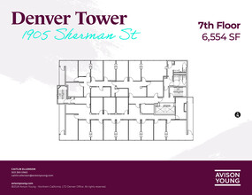 1905 Sherman St, Denver, CO for lease Floor Plan- Image 1 of 1