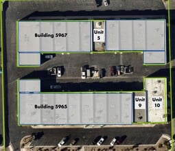 5965 Harrison Dr, Las Vegas, NV - AERIAL  map view