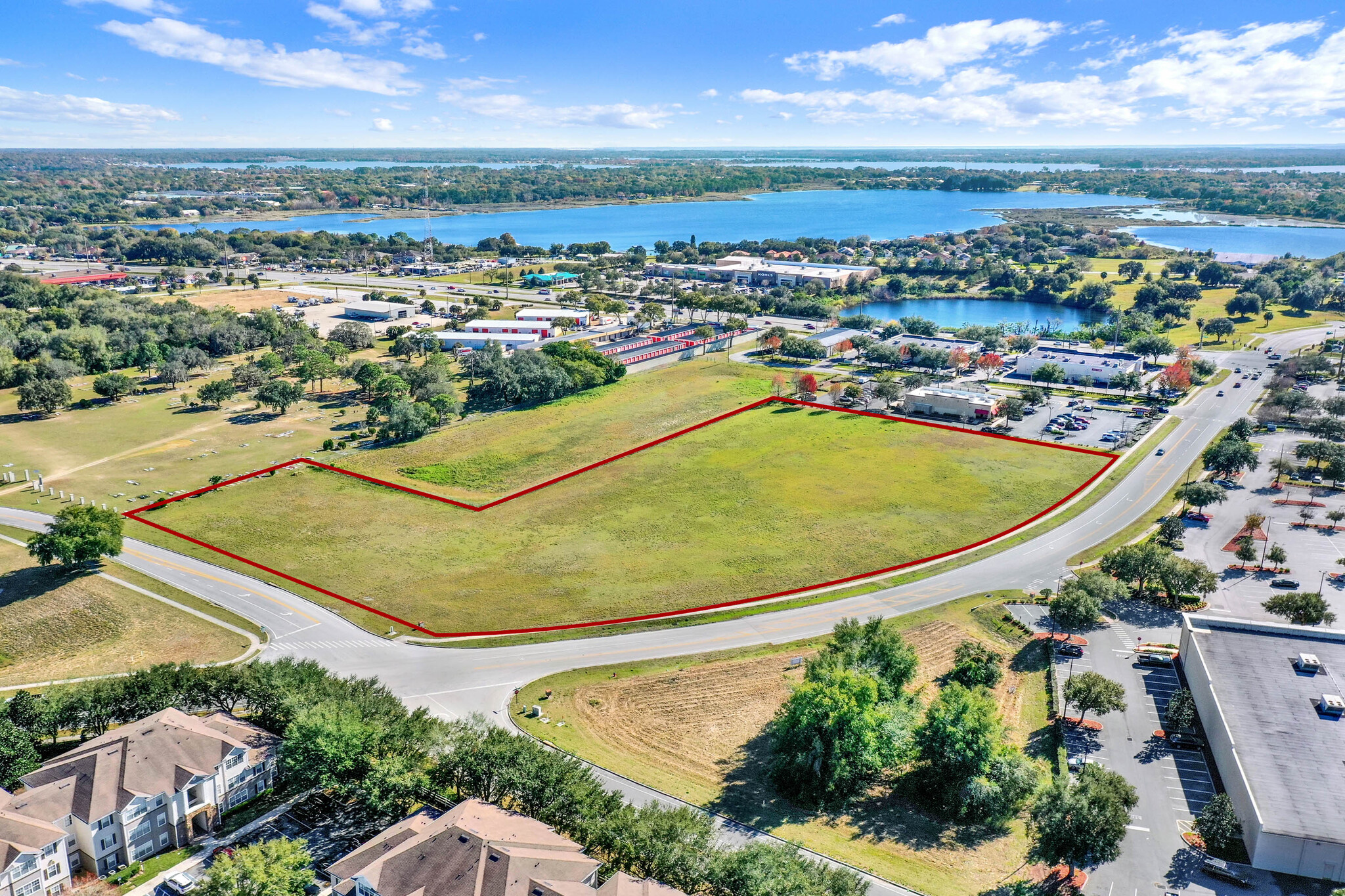 David Walker Drive, Eustis, FL for sale Aerial- Image 1 of 11