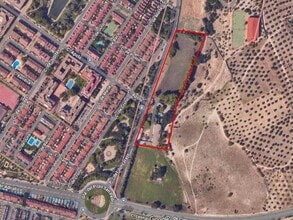 Valdemoro, MAD - AERIAL  map view