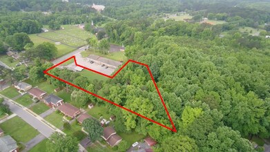 9163 Trinity Rd, Charlotte, NC - Aerial  map view