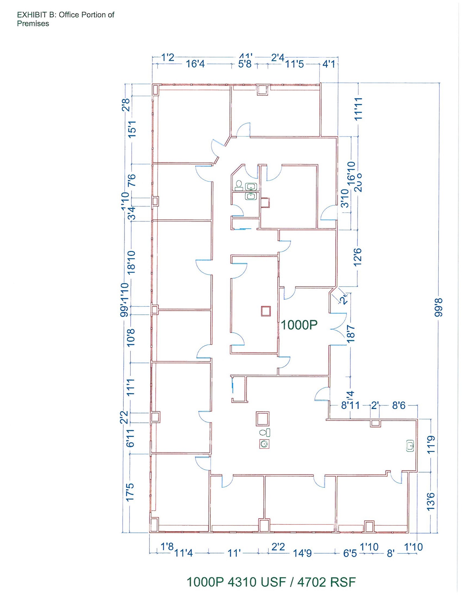 15565 Northland Dr, Southfield, MI for lease Floor Plan- Image 1 of 1