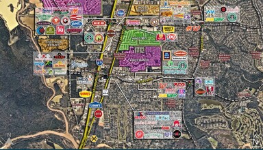 22530 TX-494 loop, Kingwood, TX - aerial  map view