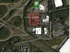 9-11 Hampshire St, Mansfield, MA - aerial  map view - Image1