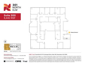 301 N Elm St, Greensboro, NC for lease Floor Plan- Image 1 of 1