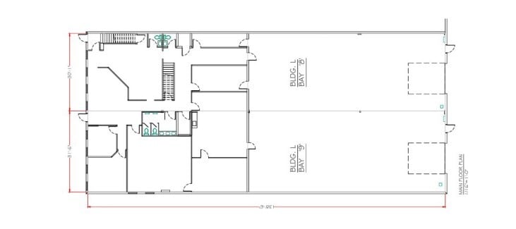 640 42nd Ave NE, Calgary, AB for lease Floor Plan- Image 1 of 1