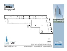 3630 Peachtree Rd NE, Atlanta, GA for lease Floor Plan- Image 1 of 2