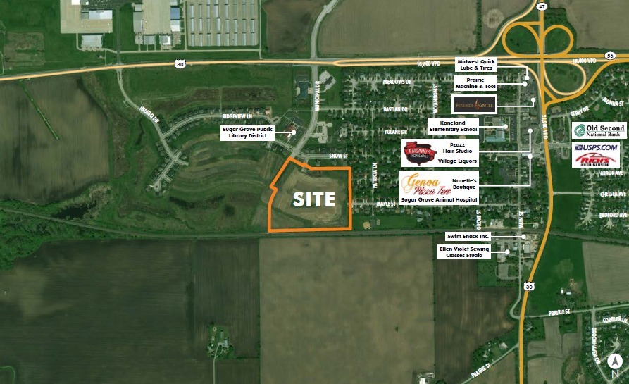 Swq Route 30 & Route 47, Sugar Grove, IL for sale Building Photo- Image 1 of 1