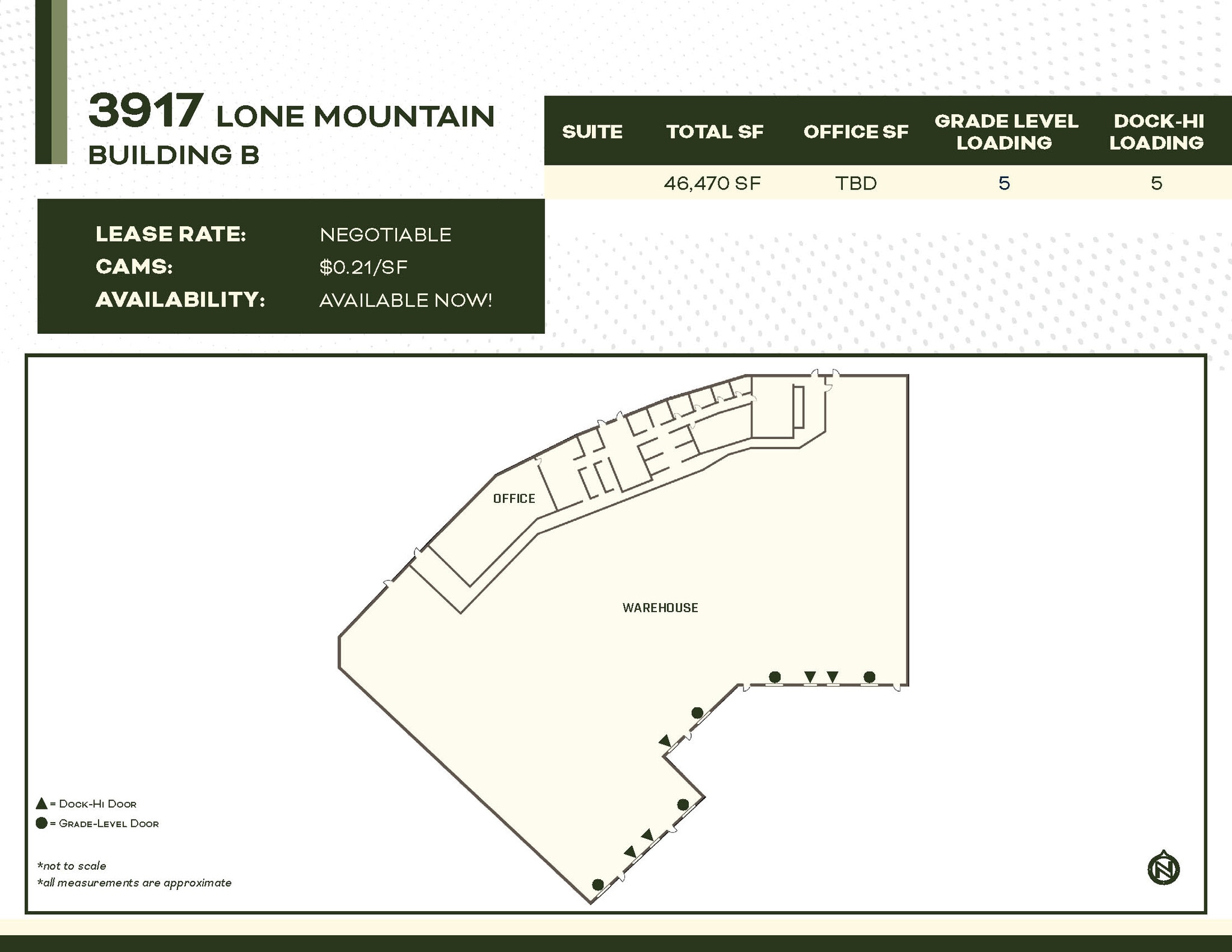 3917 E Lone Mountain Rd, North Las Vegas, NV for lease Floor Plan- Image 1 of 1
