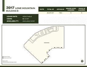3917 E Lone Mountain Rd, North Las Vegas, NV for lease Floor Plan- Image 1 of 1