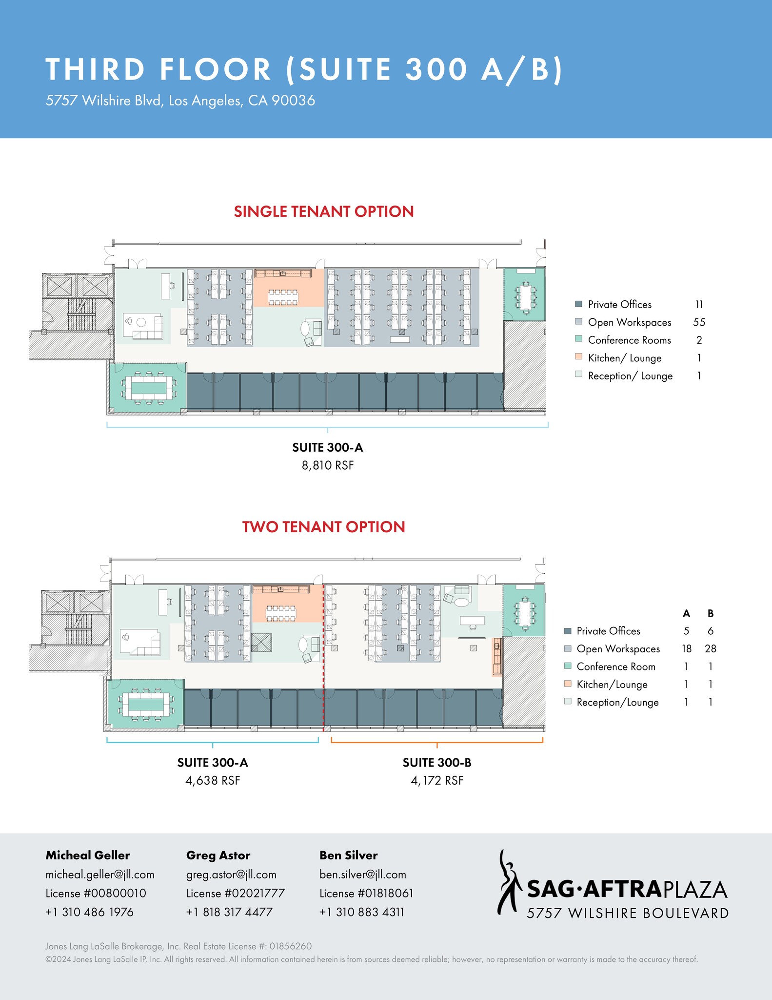 5757 Wilshire Blvd, Los Angeles, CA for lease Site Plan- Image 1 of 1