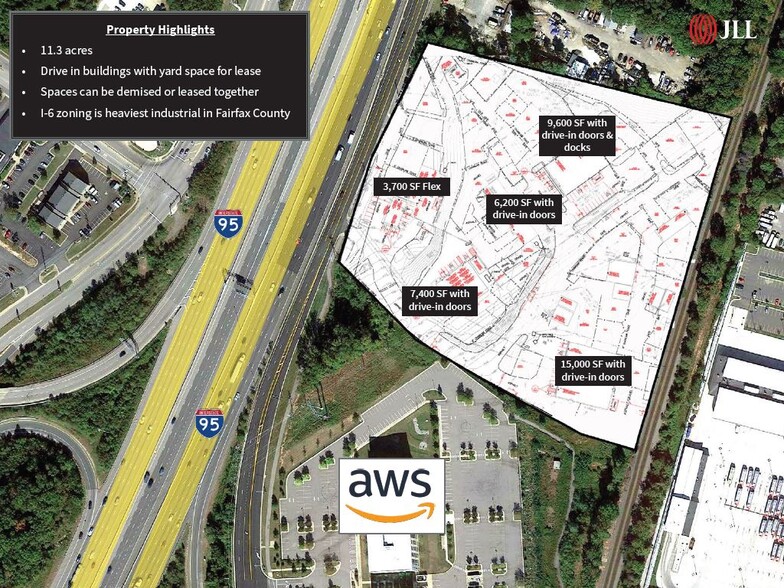 7817 Loisdale Rd, Springfield, VA for lease - Site Plan - Image 2 of 2