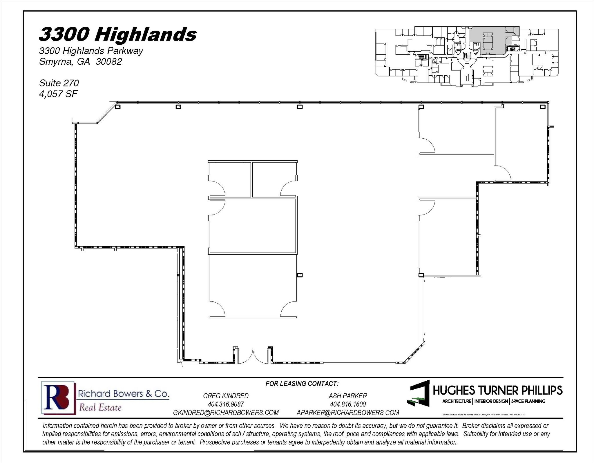 3300 Highlands Pky, Smyrna, GA for lease Floor Plan- Image 1 of 1