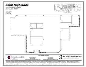 3300 Highlands Pky, Smyrna, GA for lease Floor Plan- Image 1 of 1