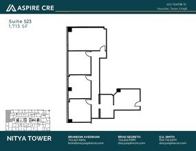 2211 Norfolk St, Houston, TX for lease Floor Plan- Image 1 of 1