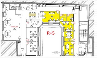Coworking Space in Paris for lease Floor Plan- Image 1 of 1