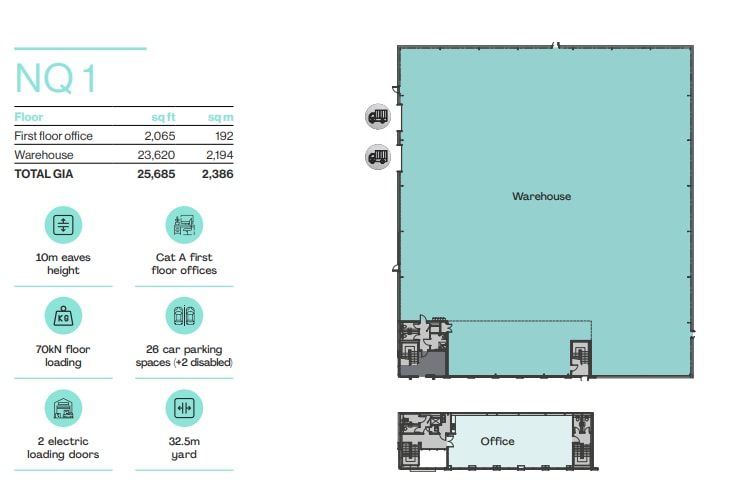 Northern Way, Bury St Edmunds for lease Floor Plan- Image 1 of 1