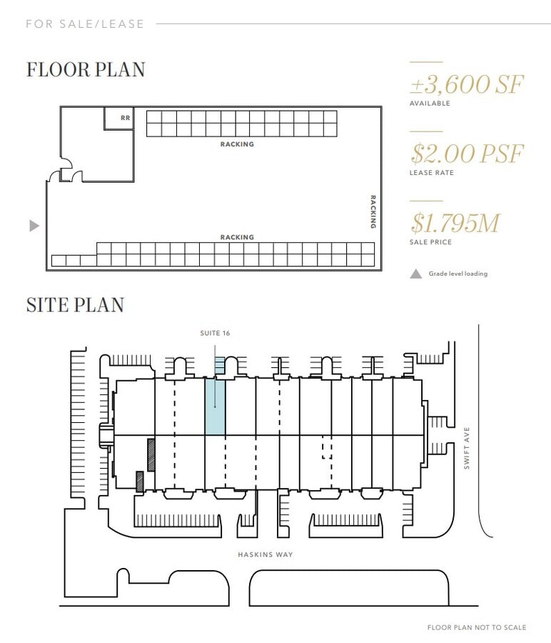 390 Swift Ave, South San Francisco, CA 94080 - Unit 16 - - Floor Plan - Image 1 of 1