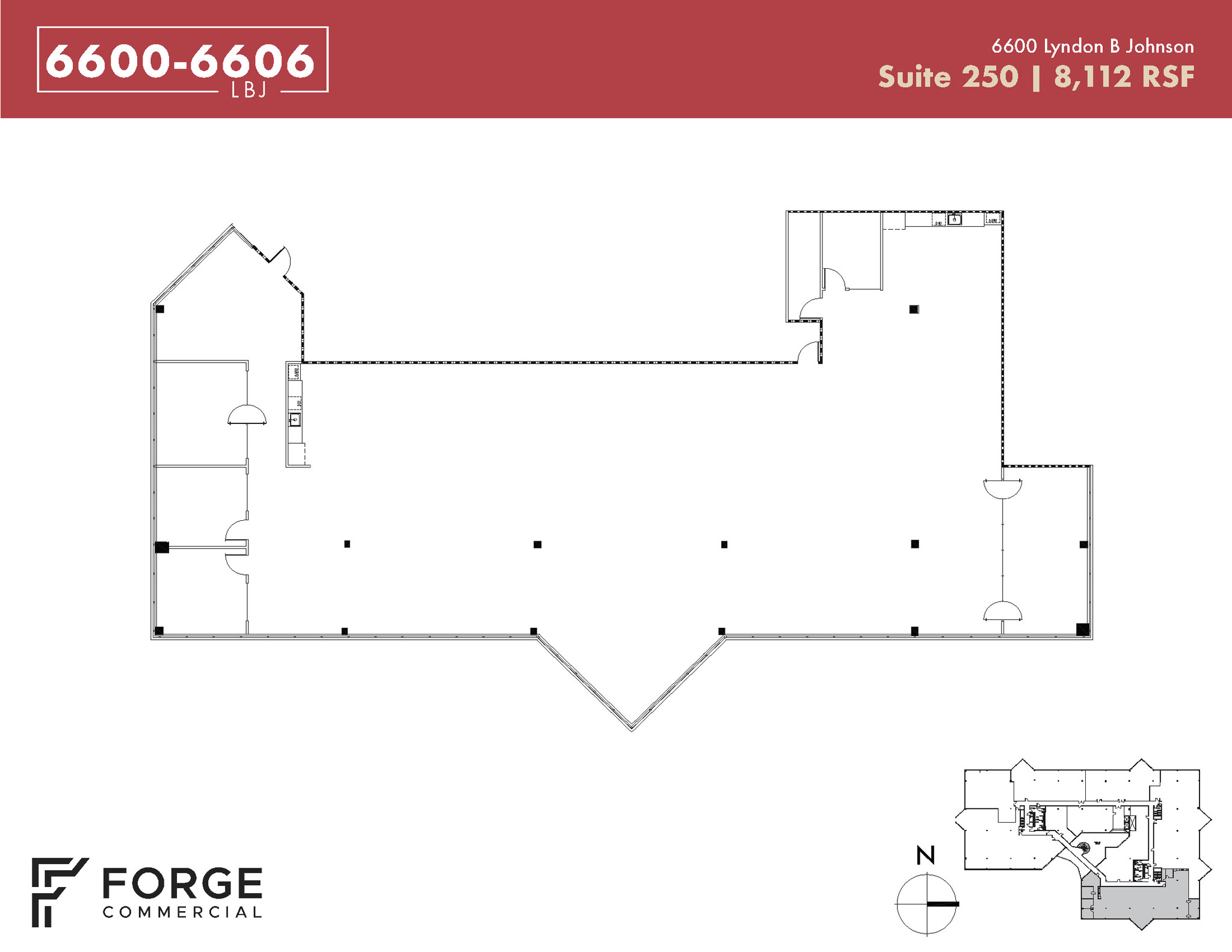 6600 Lyndon B Johnson Fwy, Dallas, TX for lease Floor Plan- Image 1 of 1