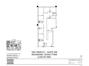 1601 Main St, Richmond, TX for lease Floor Plan- Image 1 of 1