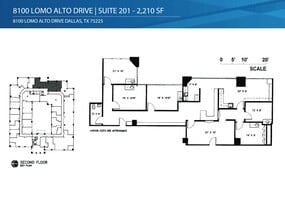 8100 Lomo Alto Dr, Dallas, TX for lease Site Plan- Image 1 of 1