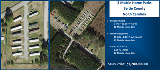 More details for 3 MHP Portfolio, Bertie County, NC – Land for Sale