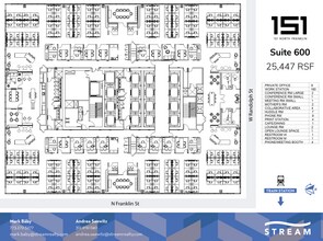 151 N Franklin St, Chicago, IL for lease Floor Plan- Image 1 of 1