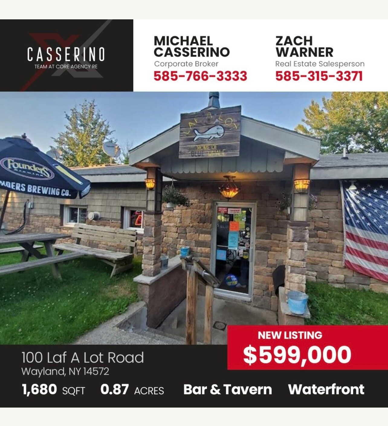 100 Laf A Lot Rd, Wayland, NY for sale Building Photo- Image 1 of 1