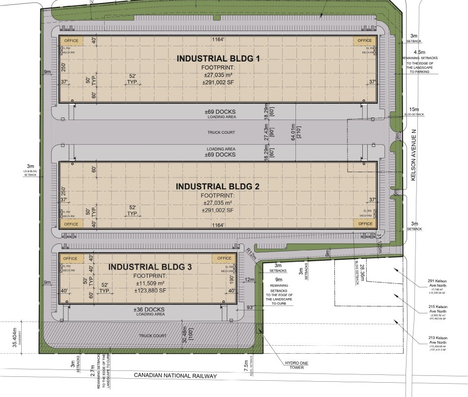 725 S Service Rd, Grimsby, ON for lease Site Plan- Image 1 of 1