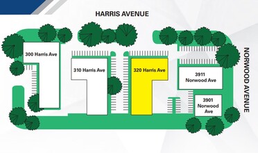 300 Harris Ave, Sacramento, CA for lease Site Plan- Image 2 of 2