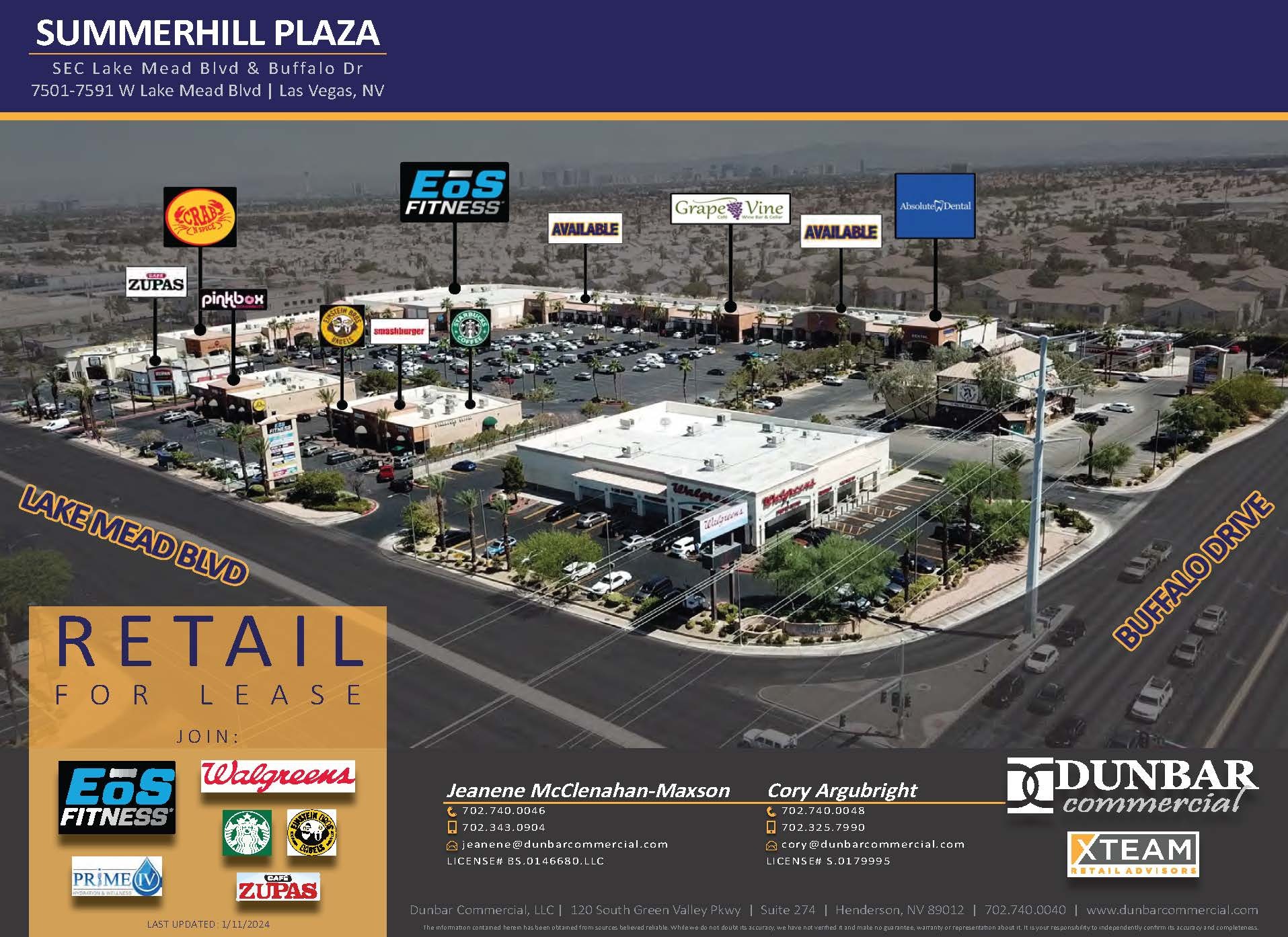 7501-7591 W Lake Mead Blvd, Las Vegas, NV 89128 - Summerhill Plaza ...