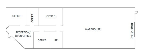 5110 S Valley View Blvd, Las Vegas, NV for lease Floor Plan- Image 1 of 1