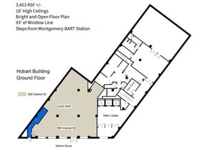 582-590 Market St, San Francisco, CA for lease Floor Plan- Image 1 of 1