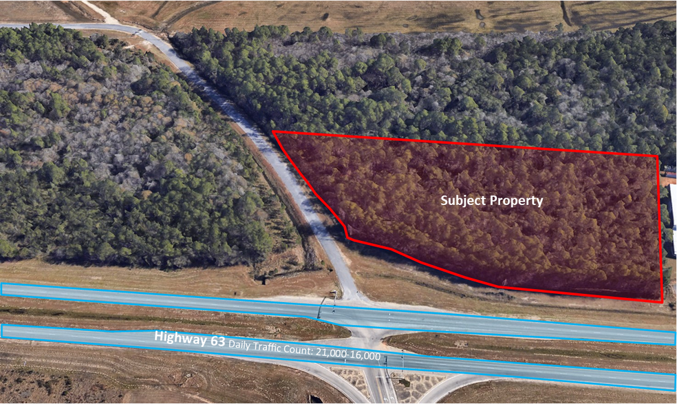 0 Highway 63, Moss Point, MS for sale - Building Photo - Image 1 of 1