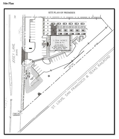 2126 N Josey Ln, Carrollton, TX for sale - Site Plan - Image 1 of 1