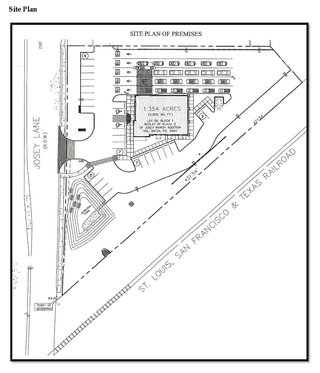 2126 N Josey Ln, Carrollton, TX for sale Site Plan- Image 1 of 1