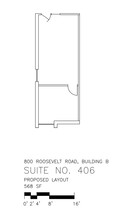 800 Roosevelt Rd, Glen Ellyn, IL for lease Floor Plan- Image 2 of 2