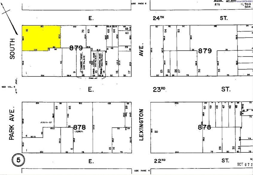 315 Park Ave S, New York, NY for sale - Plat Map - Image 1 of 1