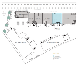 2419 Mercantile Dr, Rancho Cordova, CA for lease Site Plan- Image 1 of 1