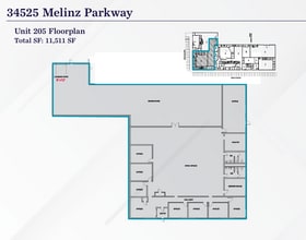 34525 Melinz Pky, Eastlake, OH for lease Floor Plan- Image 2 of 3