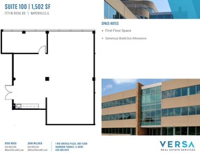 1751-1771 W Diehl Rd, Naperville, IL for lease Floor Plan- Image 1 of 2